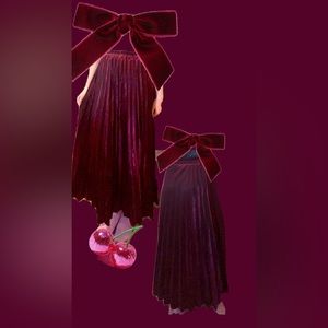 Chartou metallic skirt